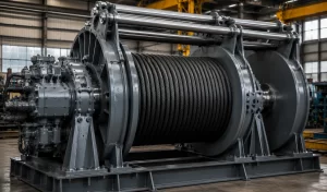 Cable Reeving Drum Setup