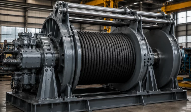Cable Reeving Drum Setup