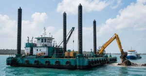 Spud For Barges AL Grabs