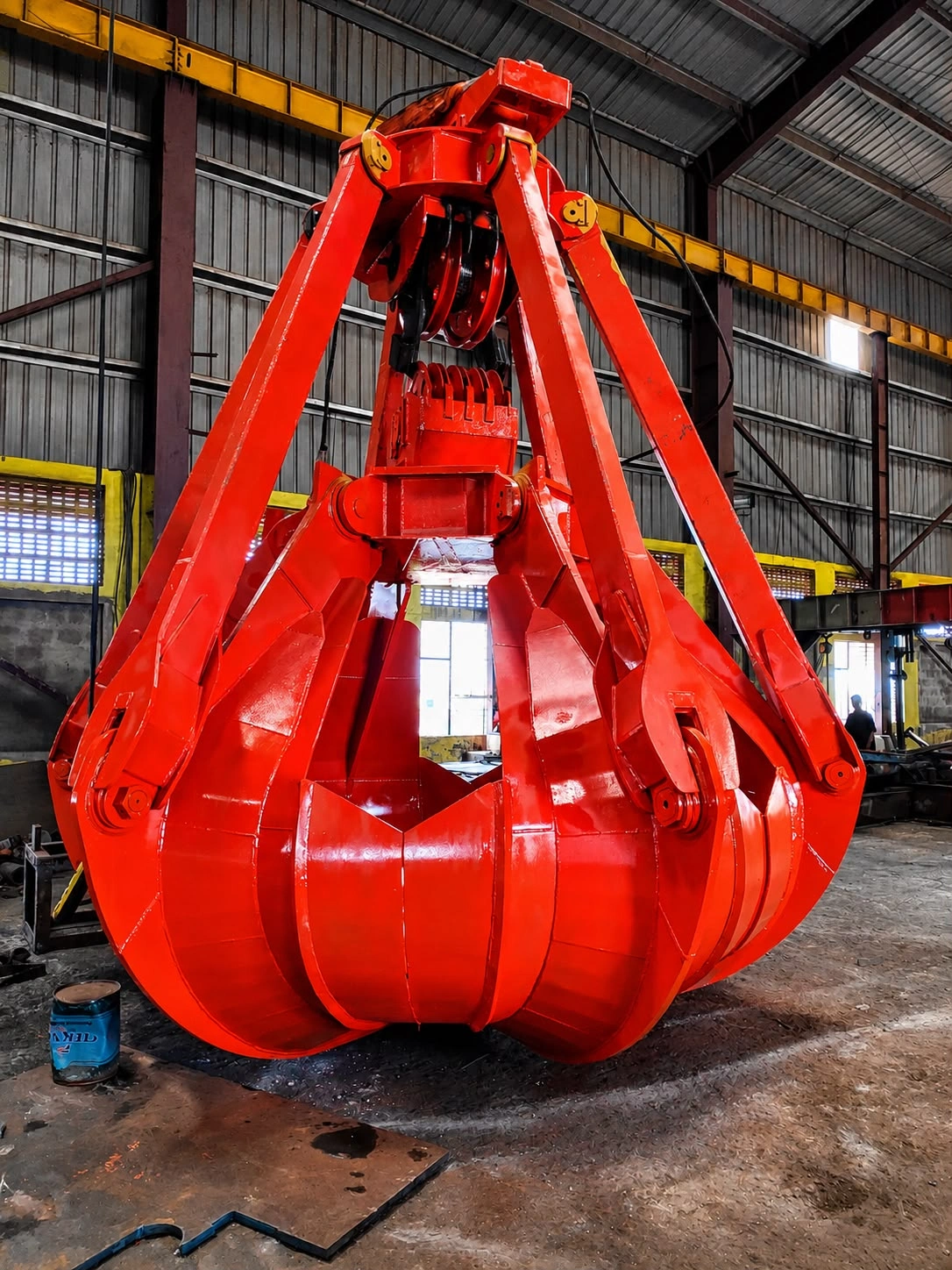 Orange Peel Grab for Scrap Handling Oramge peel grab