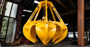Orange peel mechanical grabs