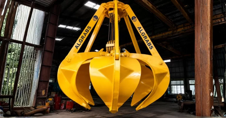 Orange peel mechanical grabs