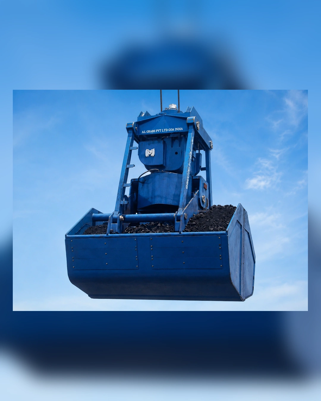 Orange Peel Grab for Scrap Handling Radio remote