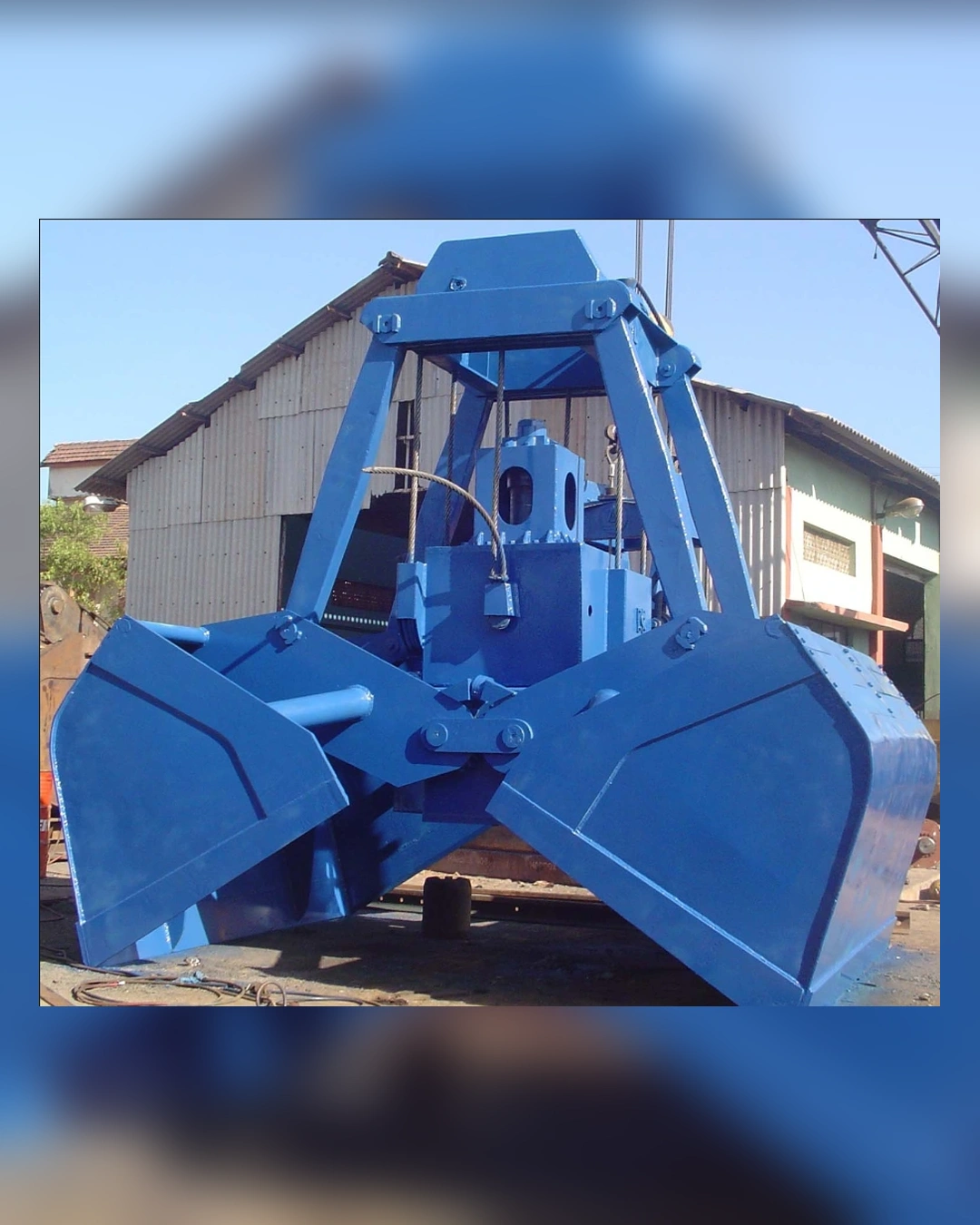 Orange Peel Grab for Scrap Handling Radio remote