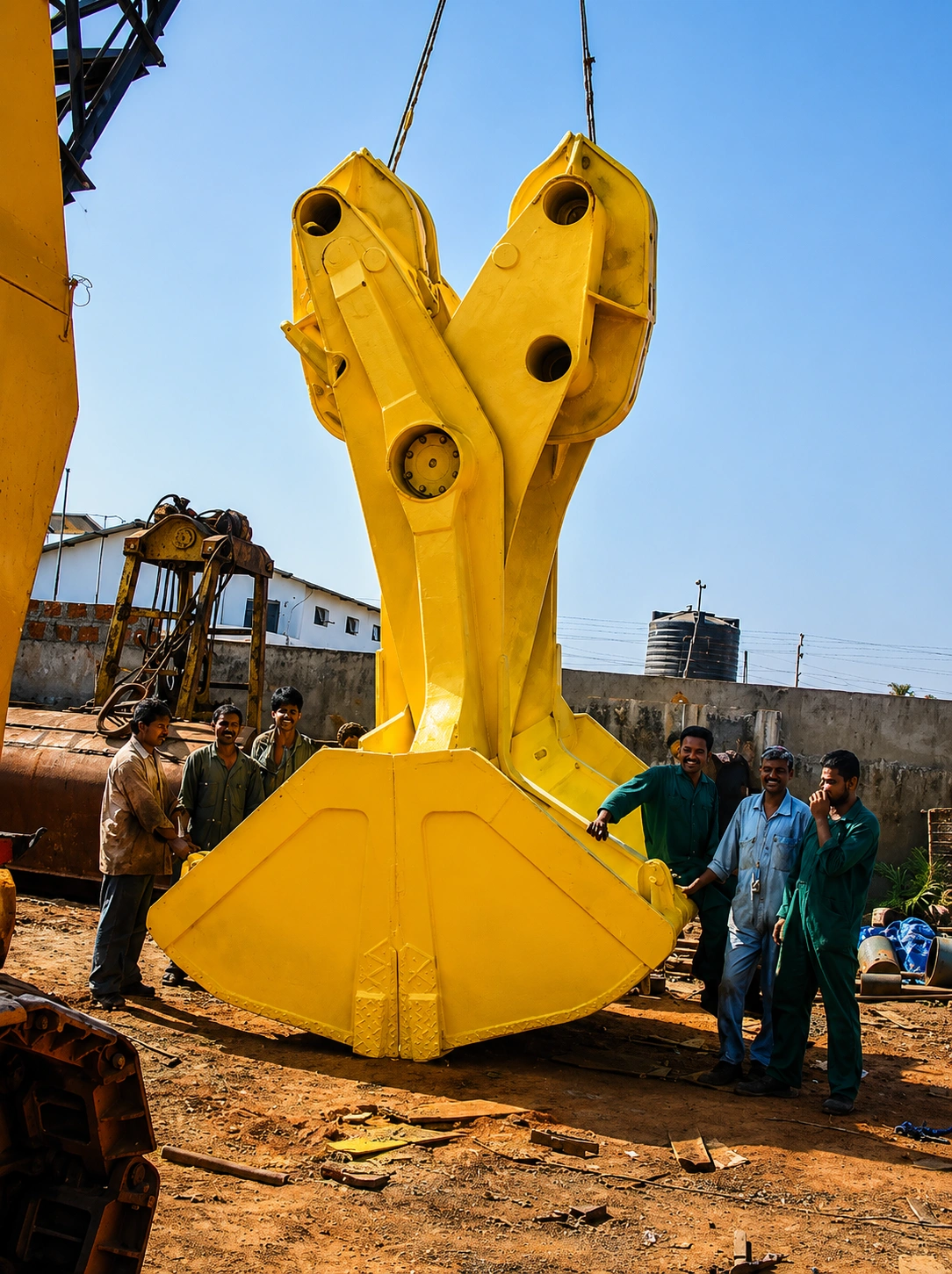 Orange Peel Grab for Scrap Handling Scissor grab