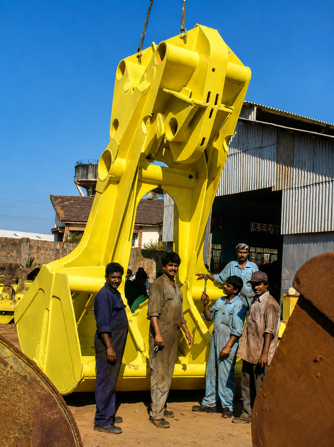 Orange Peel Grab for Scrap Handling Scissor grab