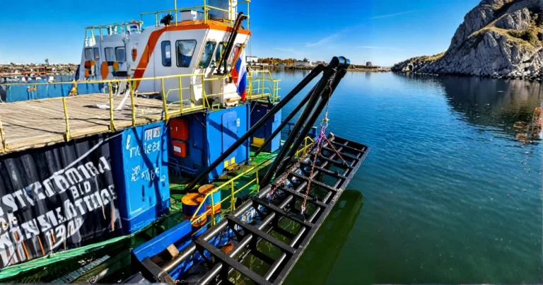 Sea bed leveller