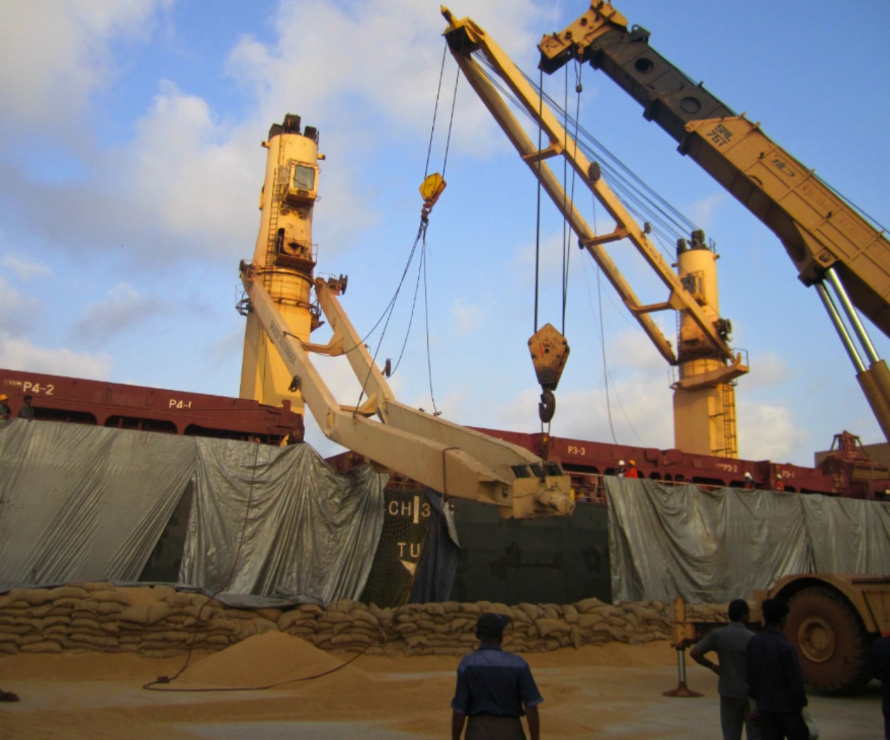 Spar lynx crane boom repair gallery