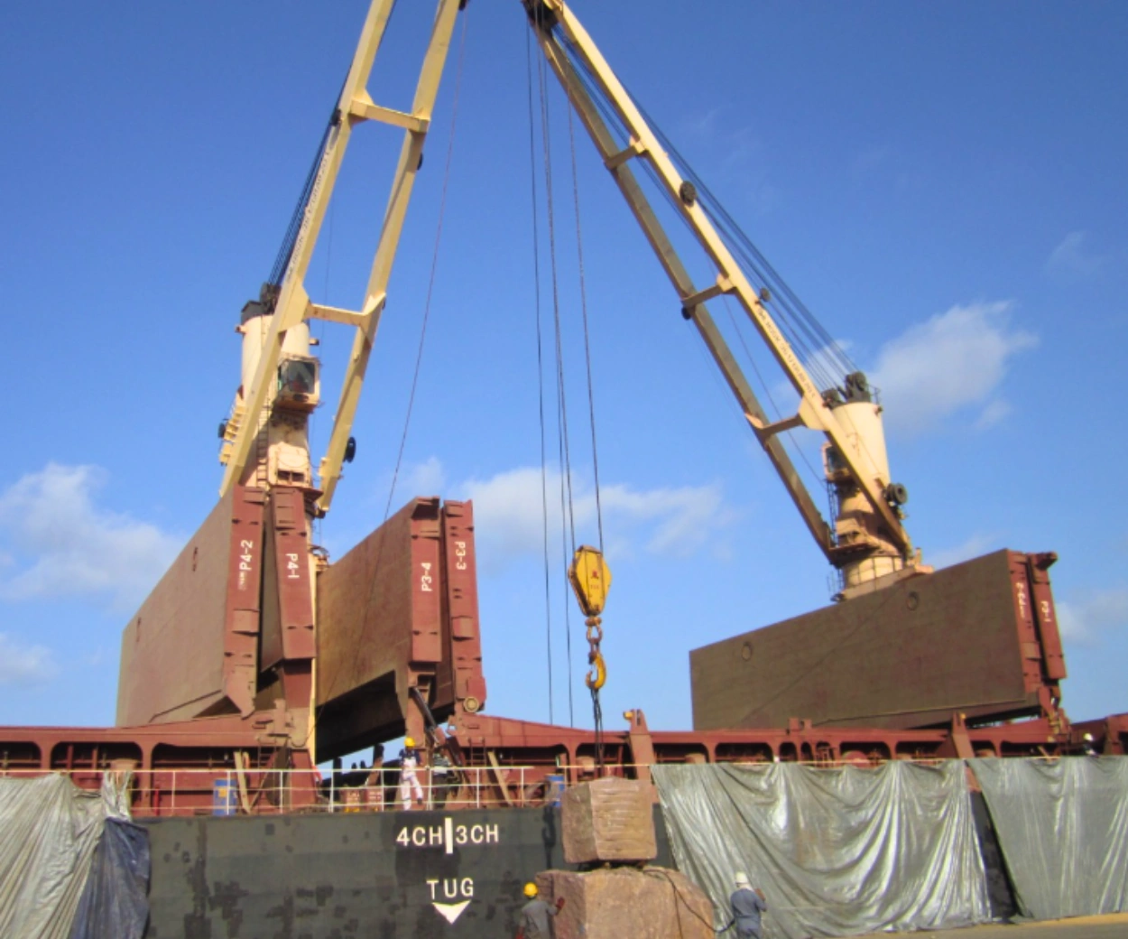 Orange Peel Grab for Scrap Handling Spar lynx crane boom repair gallery